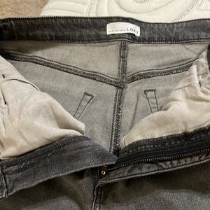 Loft size 10, the curvy 90s high waist, straight jeans
